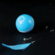 Replaceable Feather-Proof Charging Rolling Automatic Funny Cat Toy Ball