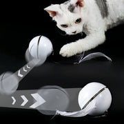 Replaceable Feather-Proof Charging Rolling Automatic Funny Cat Toy Ball