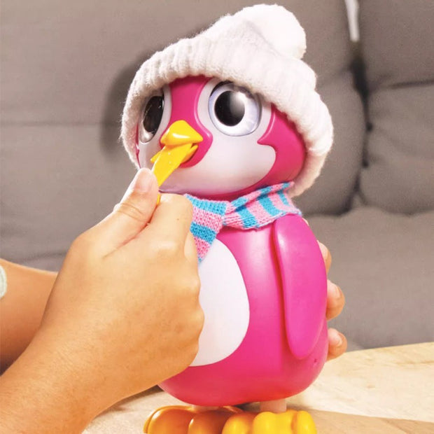 Plastic Cute Little Penguin Simulation Electric Children's Cartoon Plastic Pet Toys