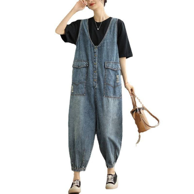 Denim Tank, Top, Jumpsuit Female, female wears