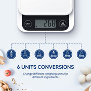 Smart Kitchen Scales Nutrition Scale Smart Food Calories Scale Cook Bake Digital Scale With Nutrition Calculator APP